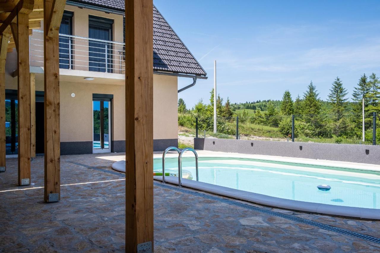 Villa Nesa - Beautiful Guest House At Continental Croatia With Outdoor Swimming Pool, Sauna And 3 Bedrooms Plaški Exterior foto